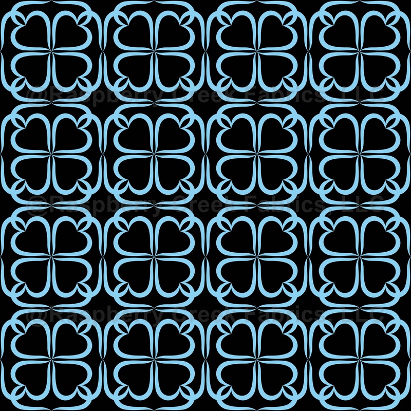 Pattern Of Spades, Pattern Of Hearts, Blue Spades, Blue Hearts