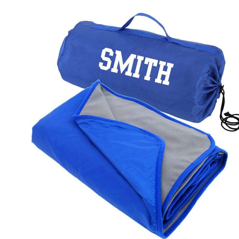 Personalized Outdoor Blanket - 79"x55" - 5 Color Options