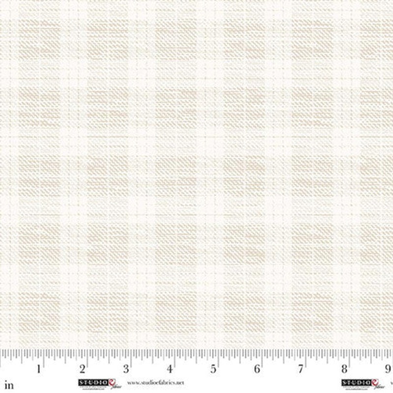 Pieces of America - Cream Plaid