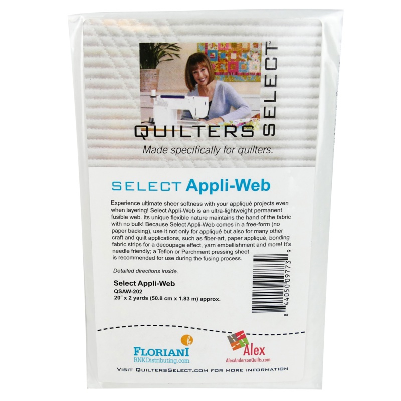 Quilter's Select Appli-Web 20" x 2 yds