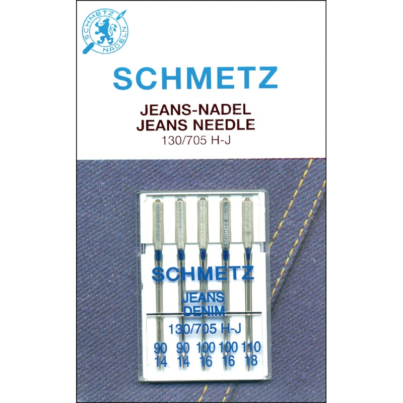 Schmetz Jeans/Denim Machine Needles - Assorted Sizes