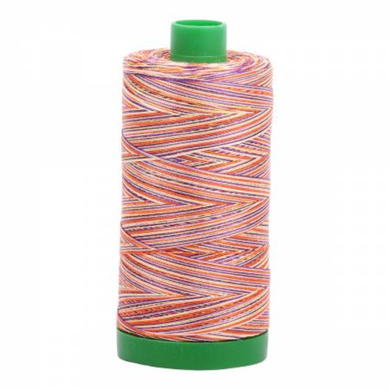 Aurifil Cotton Mako 40wt Thread 1094 yards - Variegated - Desert Dawn #4648