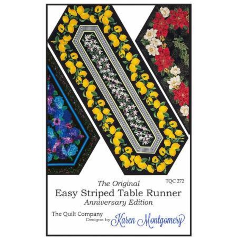 Easy Striped Table Runner
