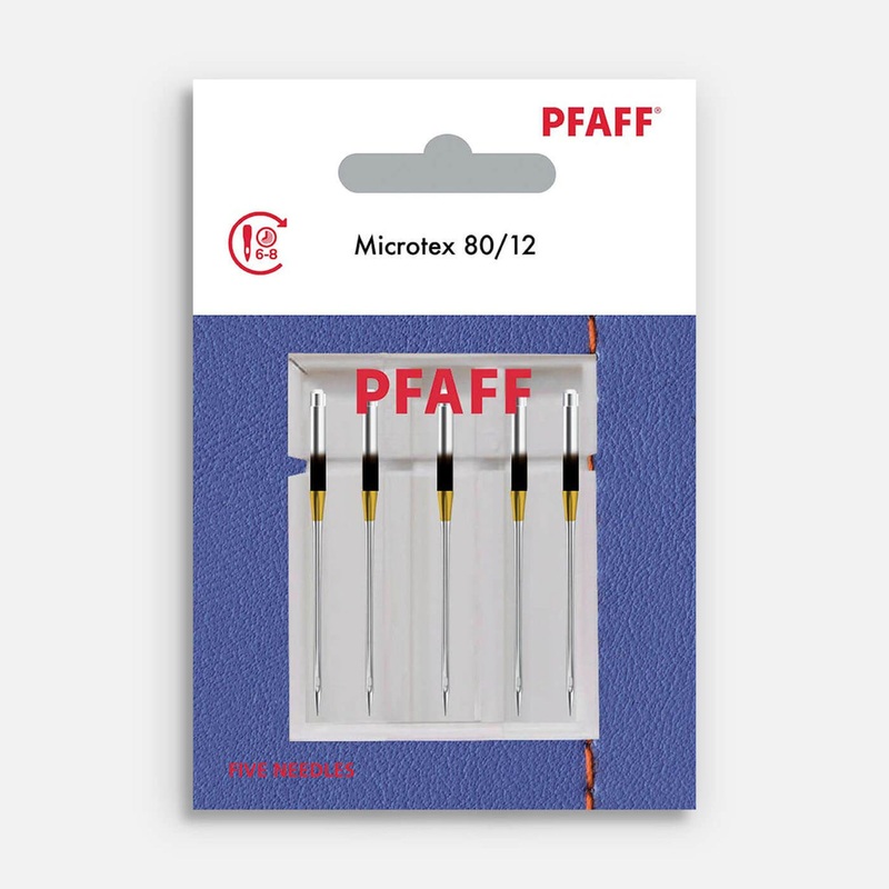 PFAFF Microtex Needles Size 80/12 5-Pack