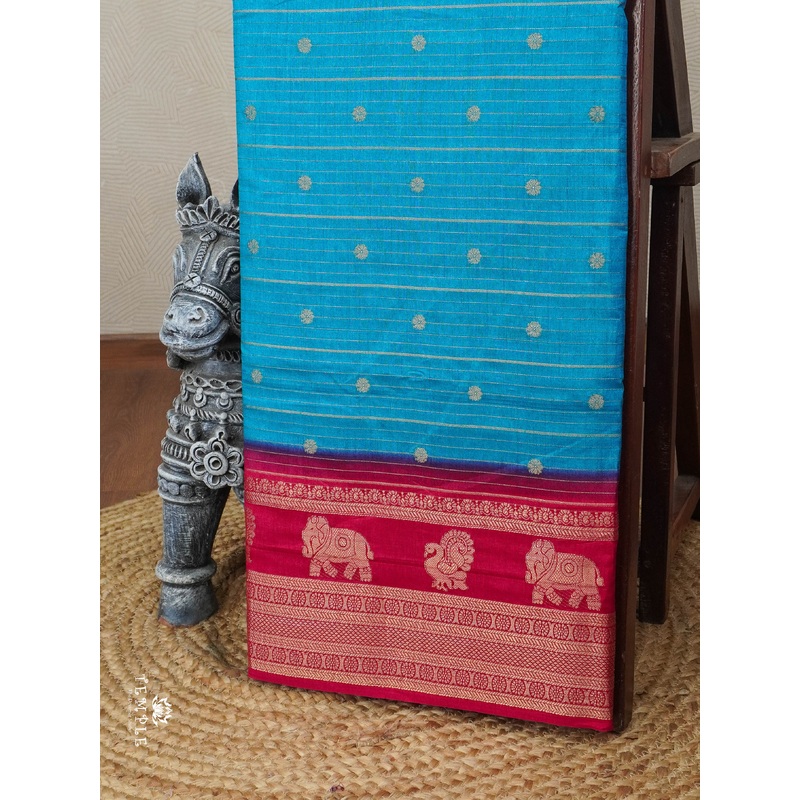 Semi Tussar Silk Saree | TTDS2944