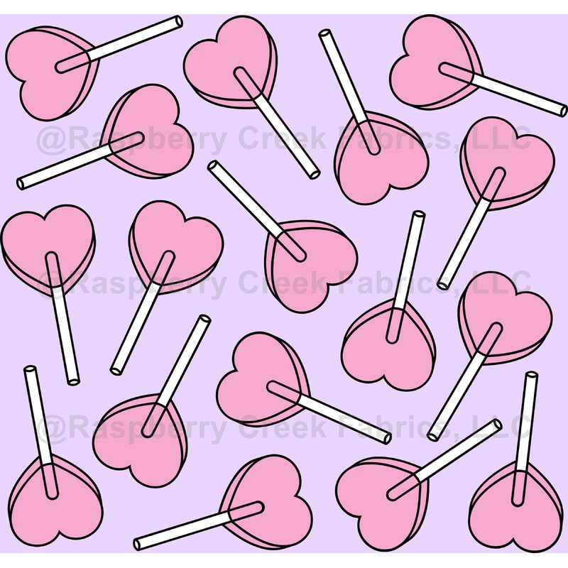 Pink Lollipops, Heart Lollipops, Lollipop Pattern, Purple