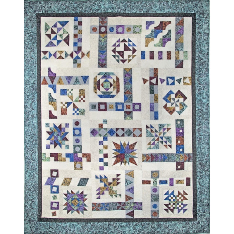 Illusions Quilt Pattern by Scott Flanagan and Banyan Batiks