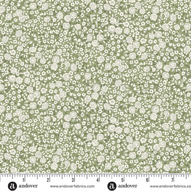 Petite Fleur Blossom Green