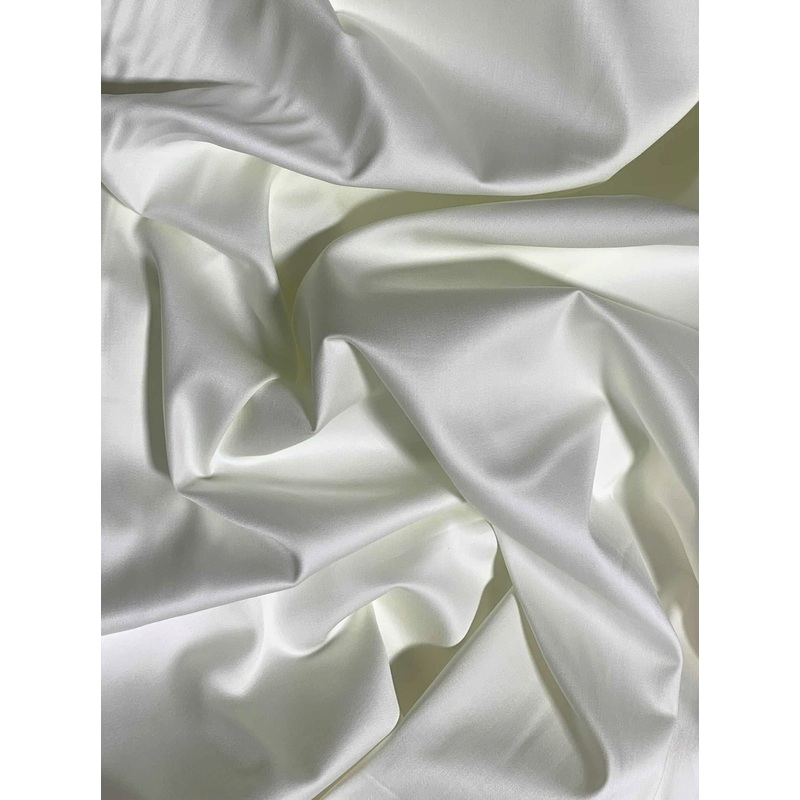 Spechler-Vogel Fabric - Pima Cotton Sheen Sateen - Ivory