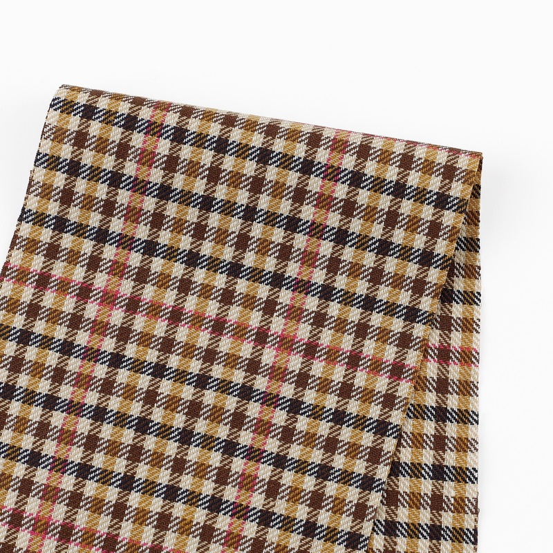 Vintage Check Cotton Twill - Wren