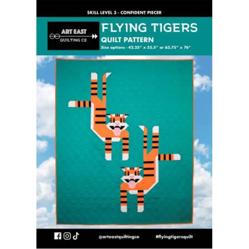 Flying Tigers Quilt Pattern By Art East Quilting Co.