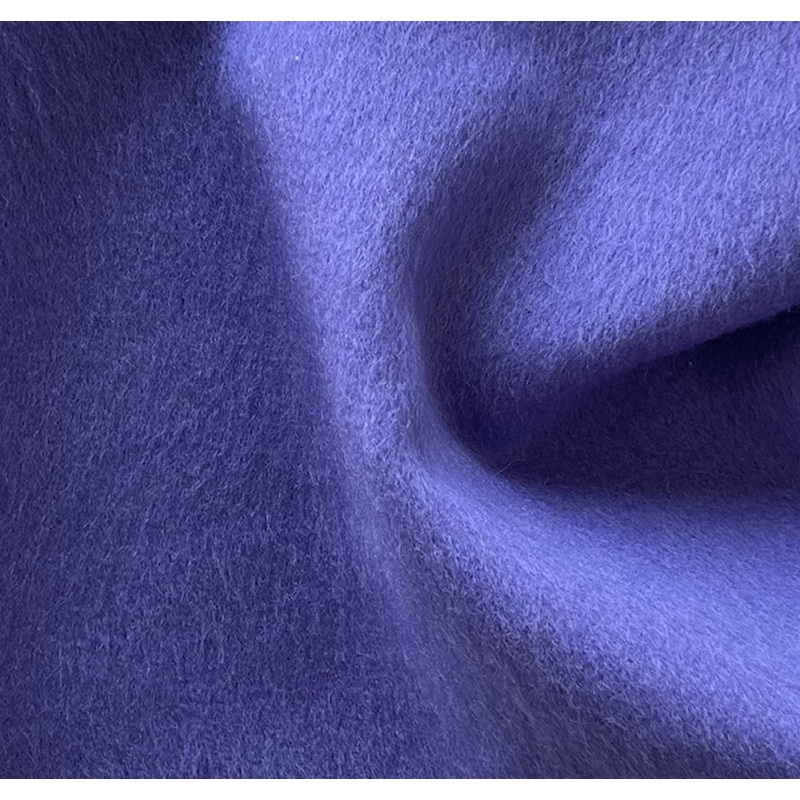 Loro Piana Mid-Weight Gorgeous Ultra Violet Alpaca & Virgin Wool Coating (Made in Italy)