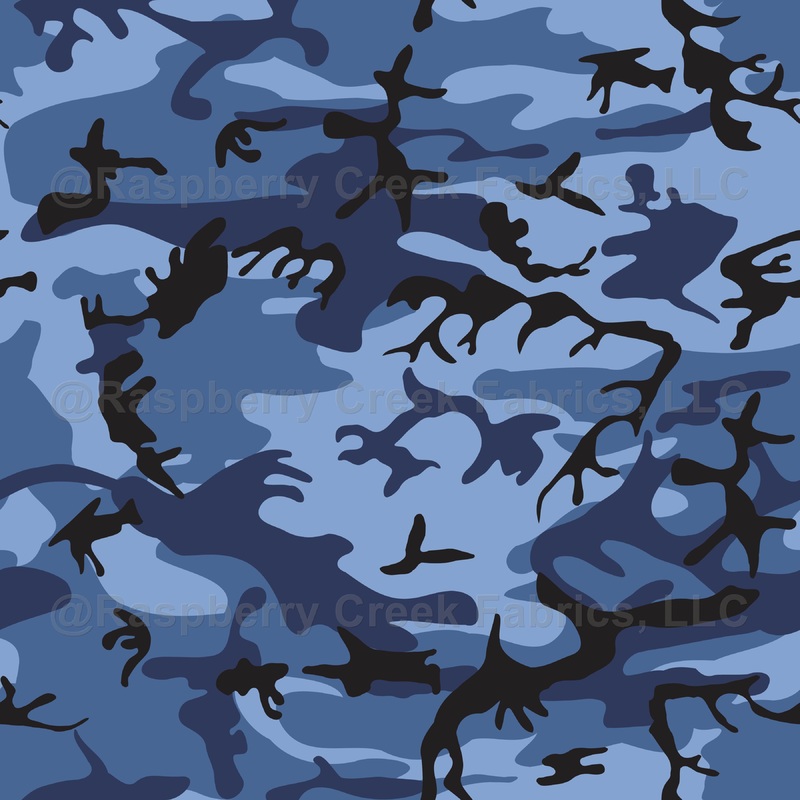 Navy Blue Camouflage Pattern Military Pattern Army