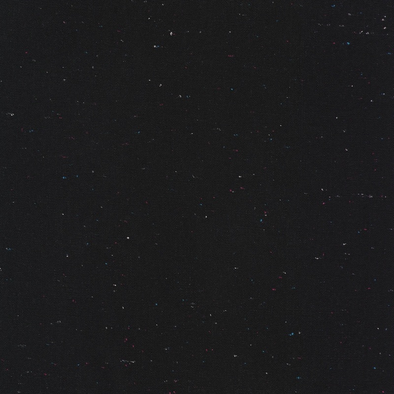 Robert Kaufman - Essex Speckle Yarn Dye - Black