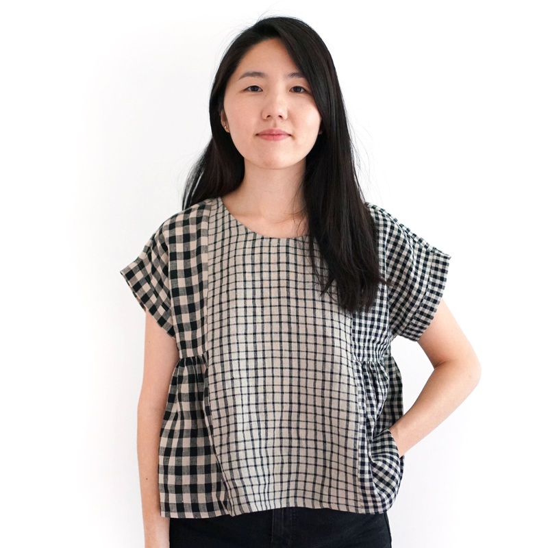 Matchy Matchy Sewing Club - Collage Gather Top - PDF and Printed Pattern