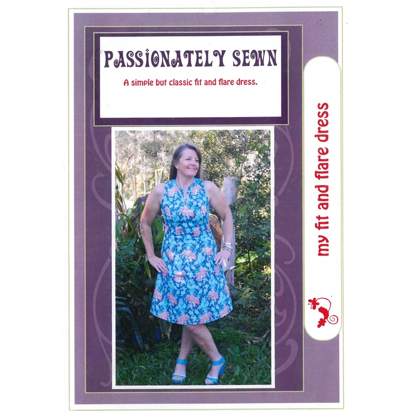 My Fit and Flare Dress Sizes XXS-XXL - Passionately Sewn Dress Pattern