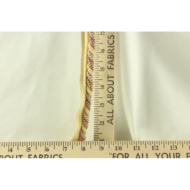 Richloom Twisted Lip Cord Trim - 1/4" Triple Decker Tan