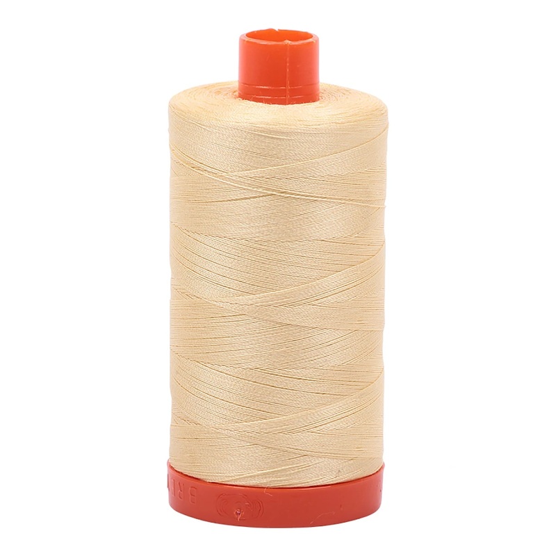 Aurifil Thread - 50wt - 2105 Champagne - 1422 Yards