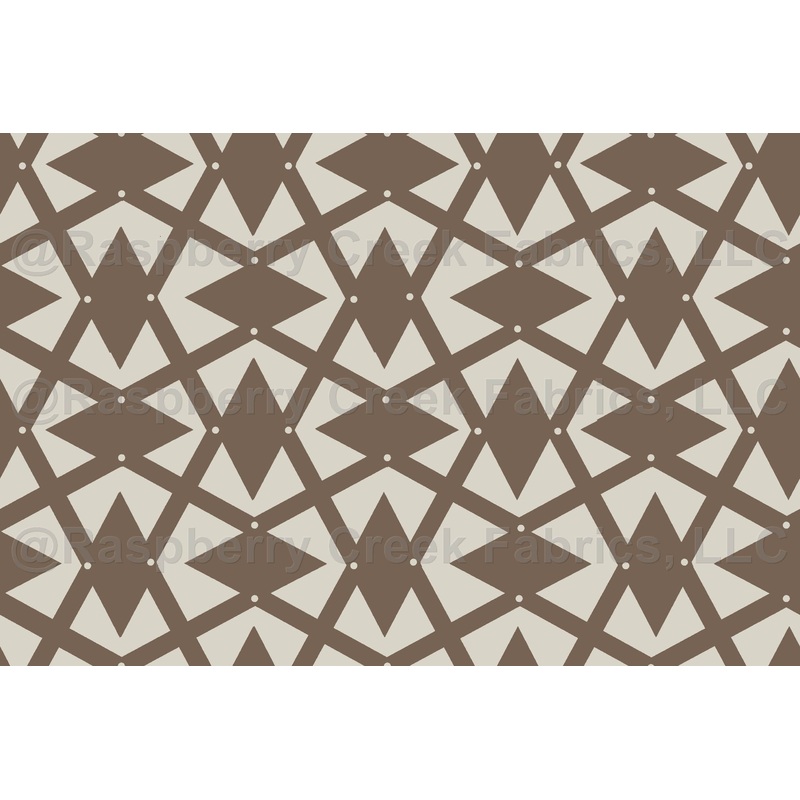 Modern Harlequin Diamond in boho neutral earthy color -geometric pattern