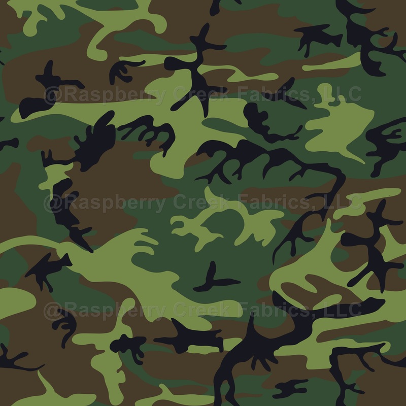 Green Camouflage Pattern, Military Pattern, Army