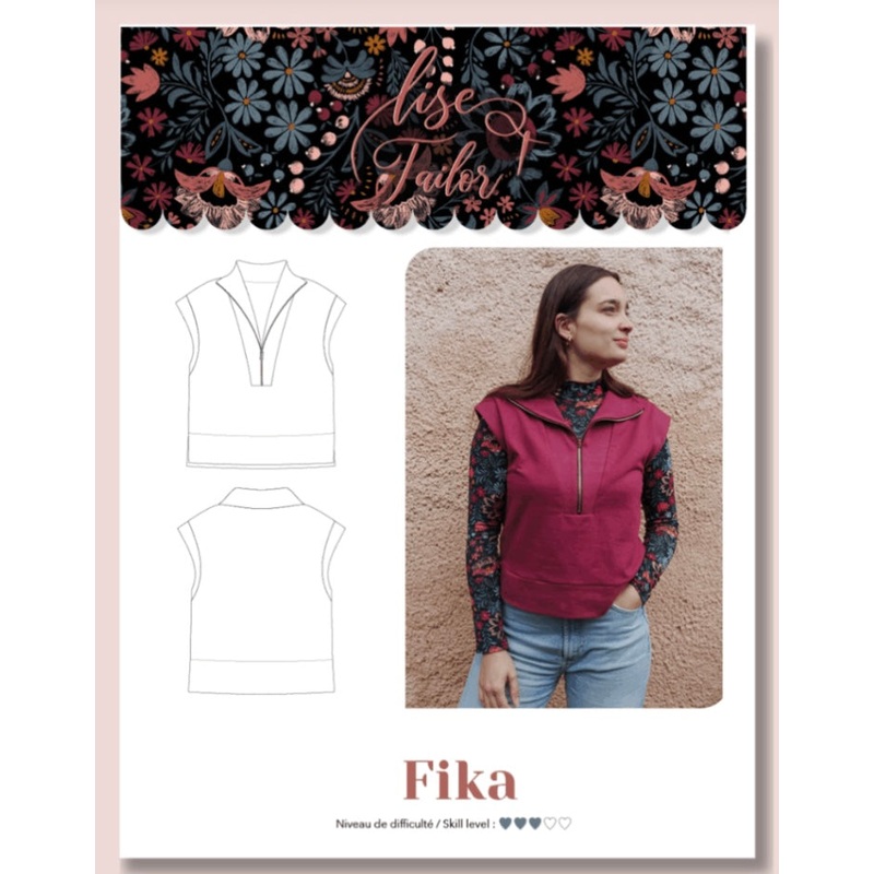 Lise Tailor - Fika Gilet Sewing Pattern
