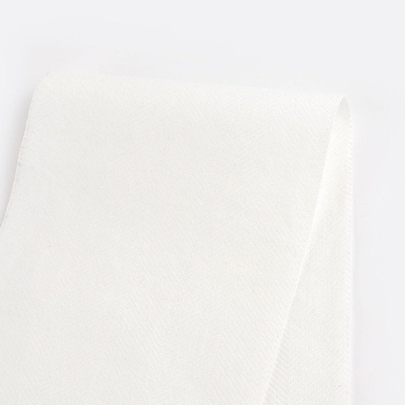 Tumbled Herringbone Cotton - Ivory