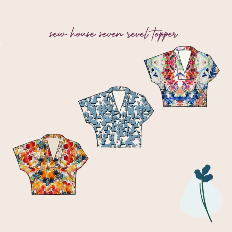 Sewing Kit - Revel Topper in Linen Fabric