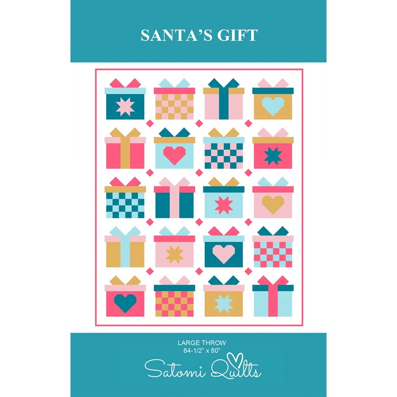 Santas Gift Quilt Pattern by Satomi Quilts