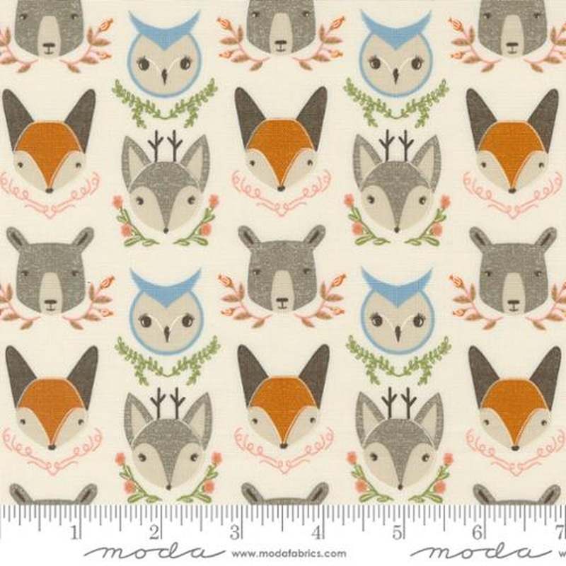 Woodland Wonder by Gingiber - Animal Heads: Cloud
