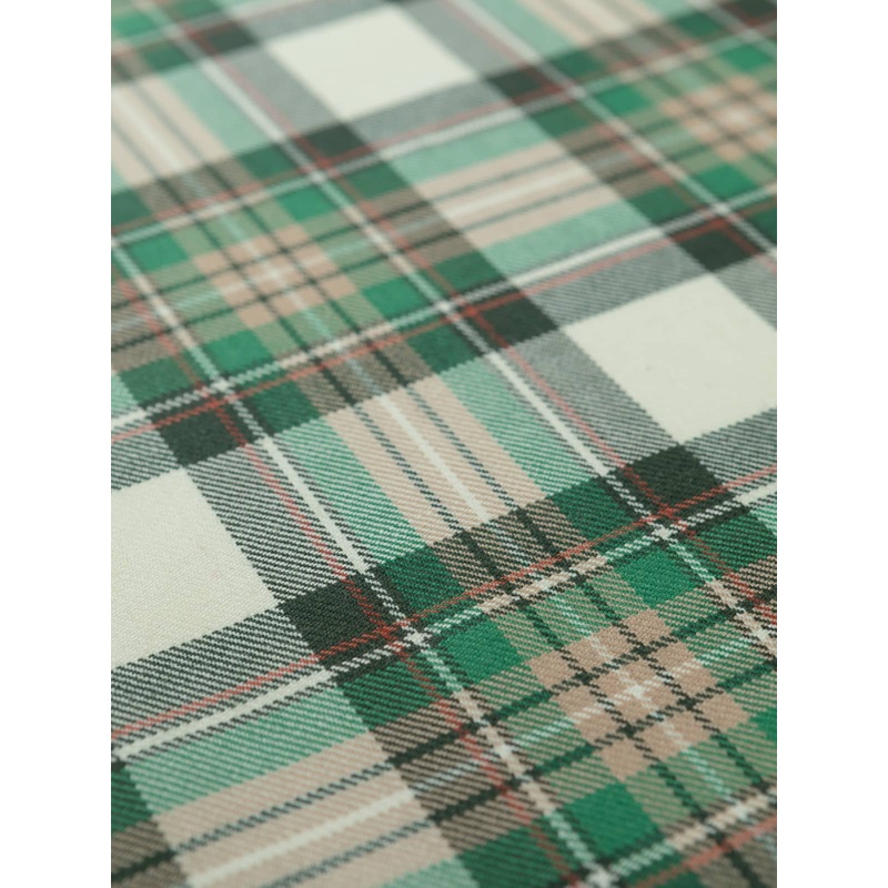11oz Pure Wool Tartan - Glenmore Green Muted