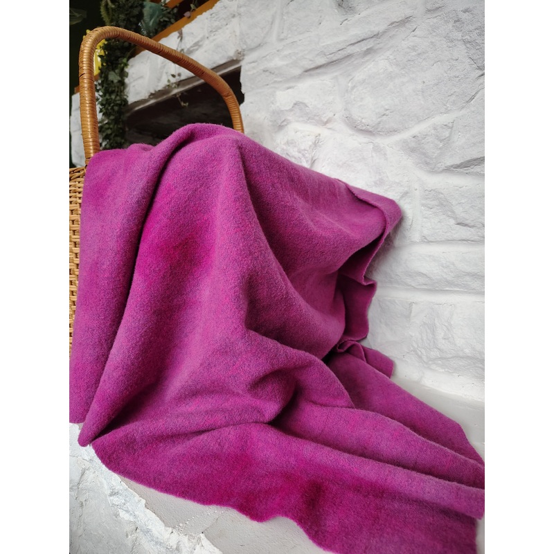 Fuchsia Hand Dyed BP Wool (Wholesale)