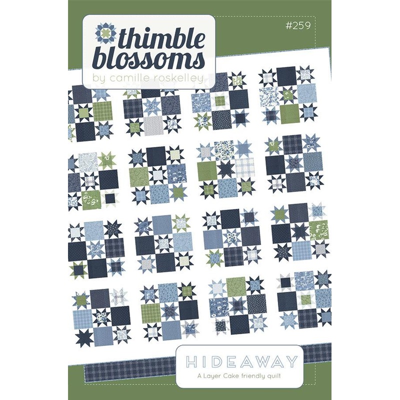 Hideaway G Quilt Pattern Camille Roskelley Thimble Blossoms TB-259