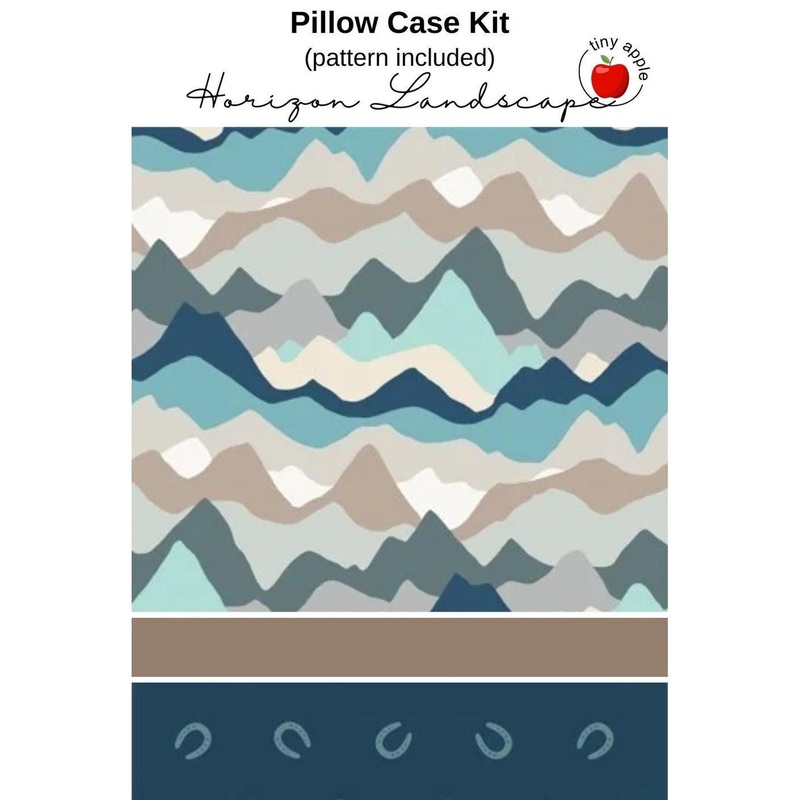 Kit: Burrito Pillowcase -Landscape (pattern included)