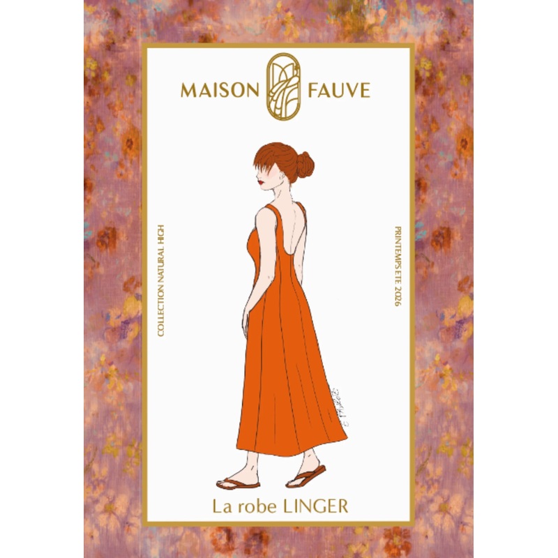 Maison Fauve - LINGER Dress Paper Sewing Pattern