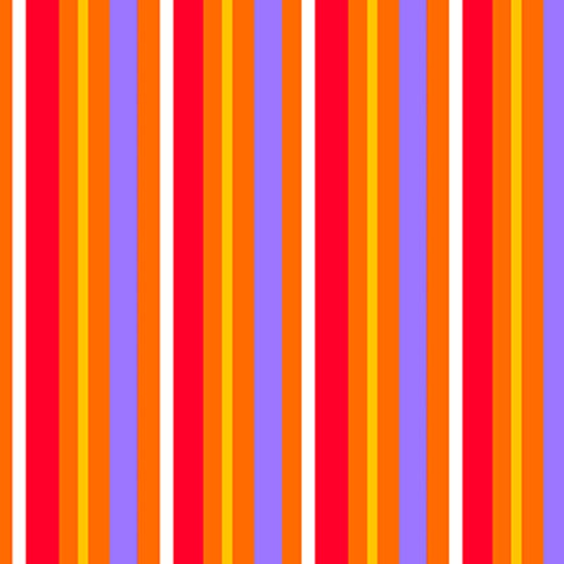 Spooky Friends Vertical Stripe Multi Sharla Fults Studio E Cotton Fabric SE-7052G-35
