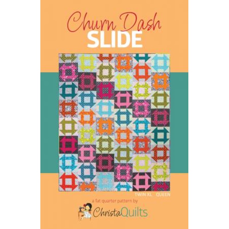 Churn Dash Slide Quilt Pattern # CQI134 - Special Order