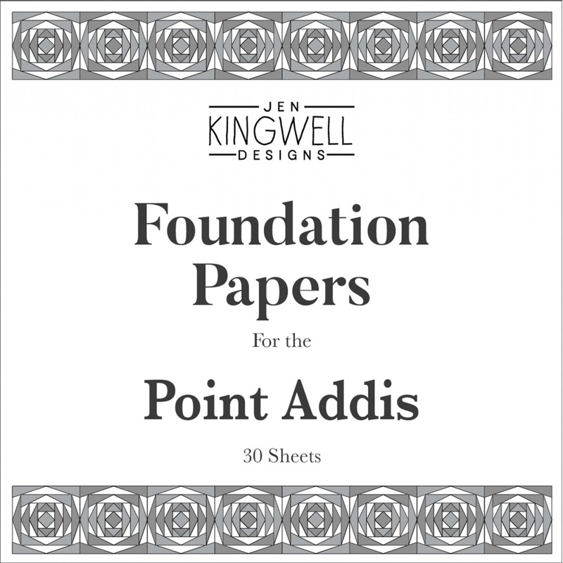 Point Addis Foundation Paper Pad by Jen Kingwell Designs - Special Order
