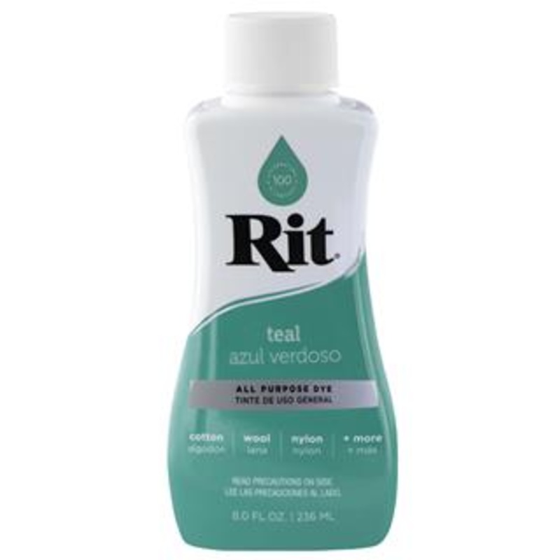 Rit Dye Liquid 8 Fluid oz Teal