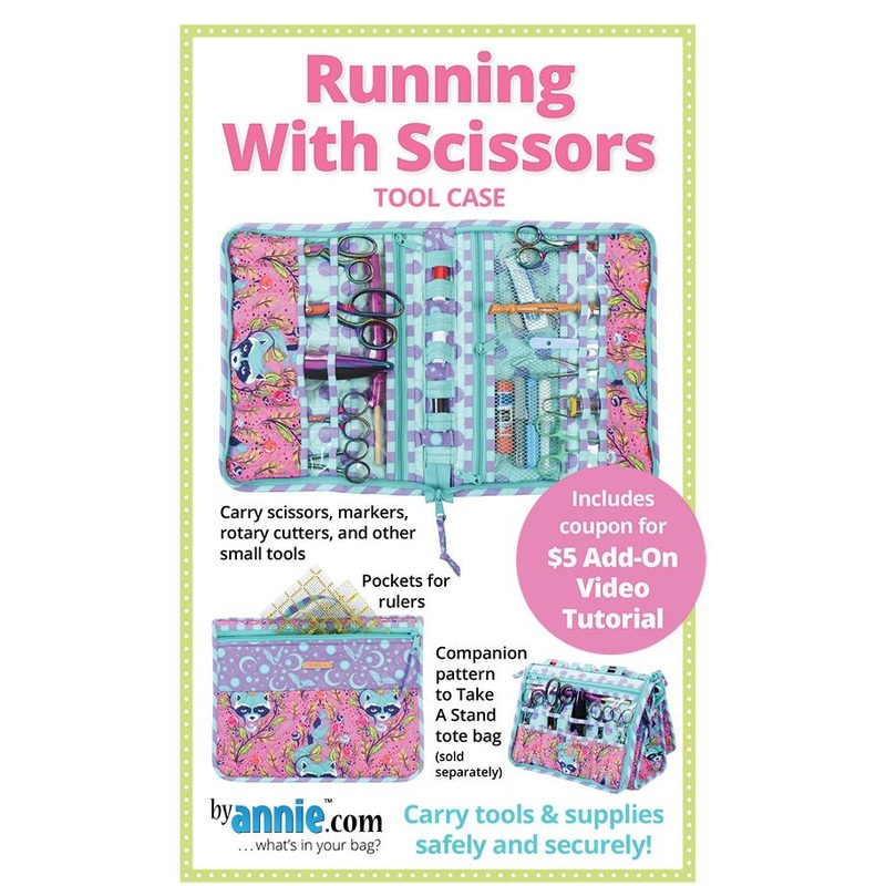 Running With Scissors Bag/Tote Pattern Patterns By Annie PBA-272