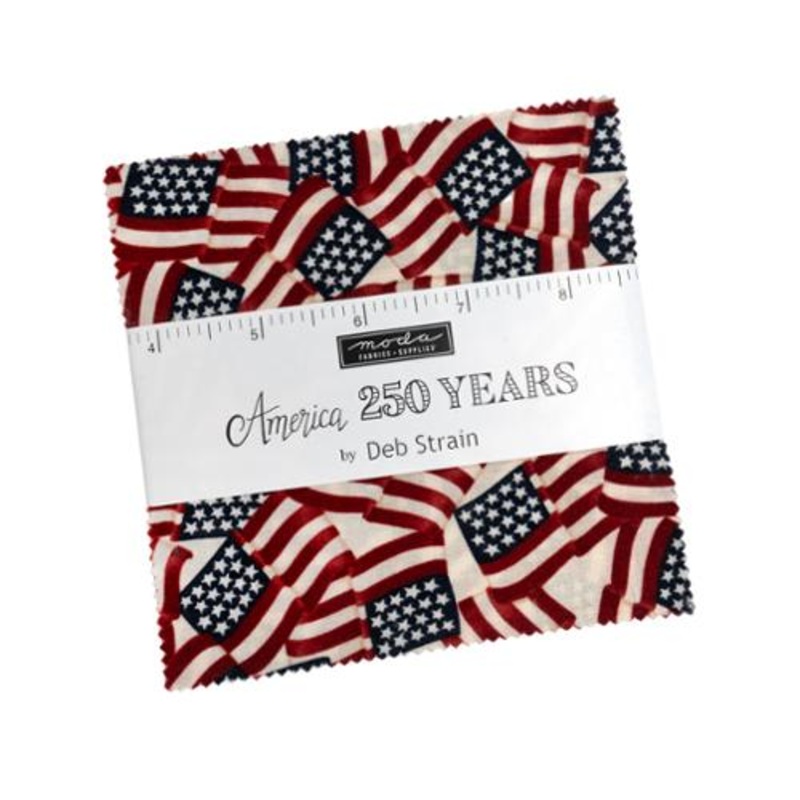 America 250 Years - 42pcs - 5in Squares