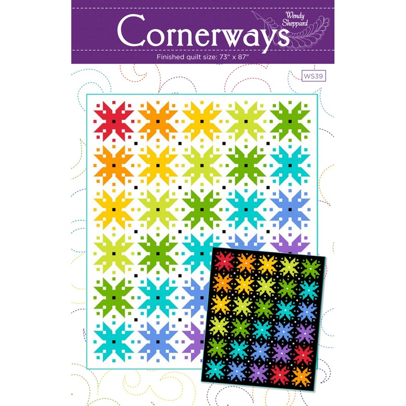 Cornerways Quilt Pattern by Wendy Sheppard