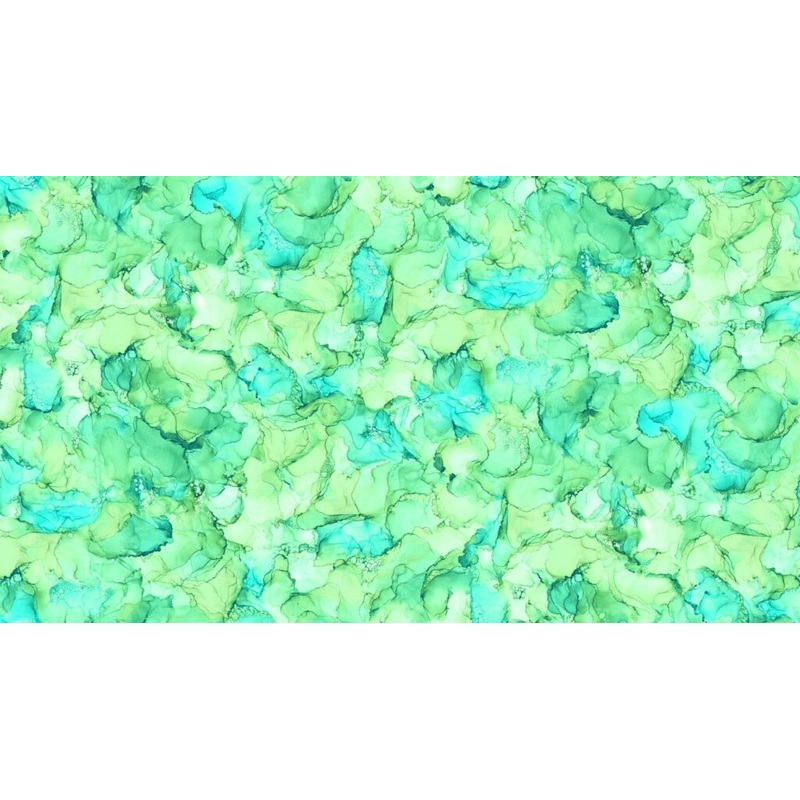 Allure Large Texture Turquoise Blue Multi Deborah Edwards and Melanie Samra Northcott Cotton Fabric NC-DP26706-64