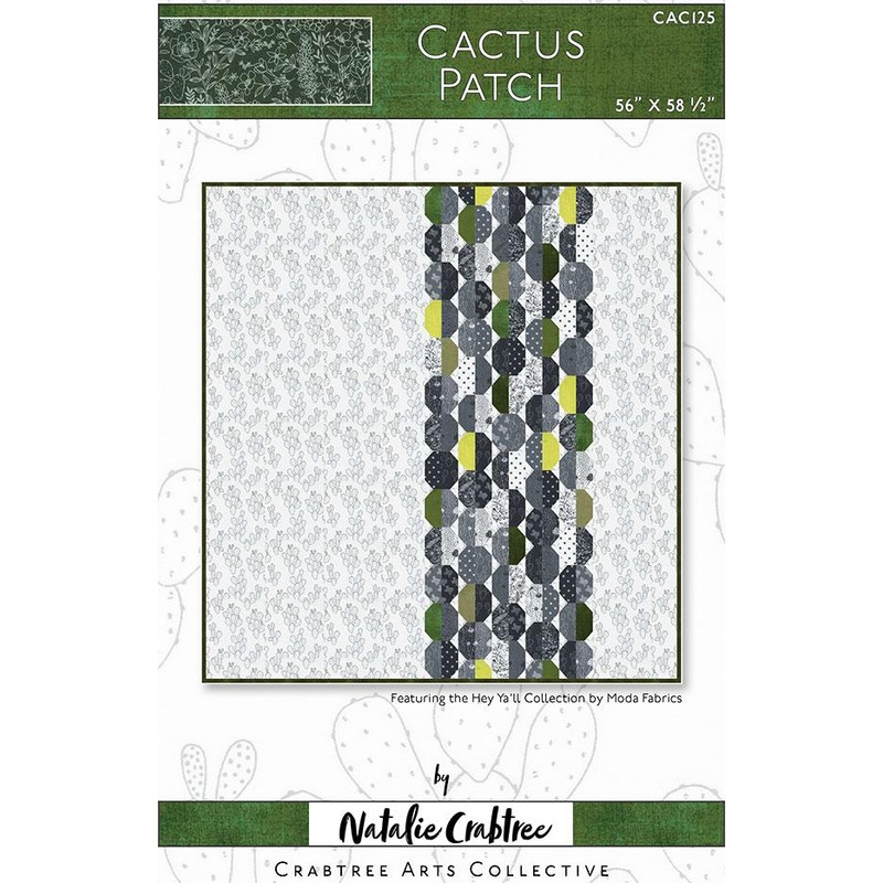 Cactus Patch Quilt Pattern by Natalie Crabtree