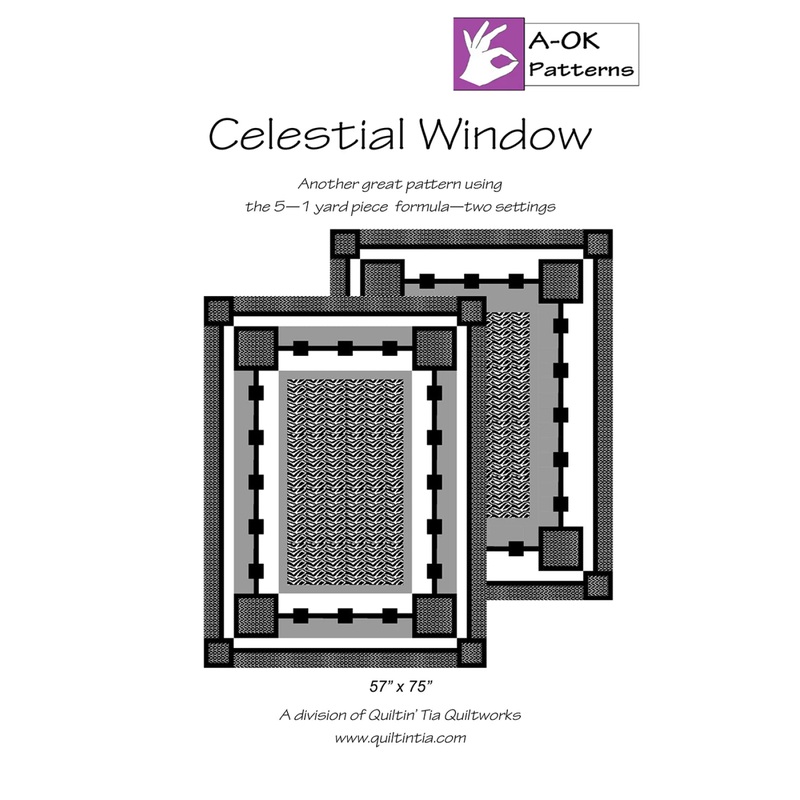 Celestial Window Quilt Pattern by Quiltin Tia