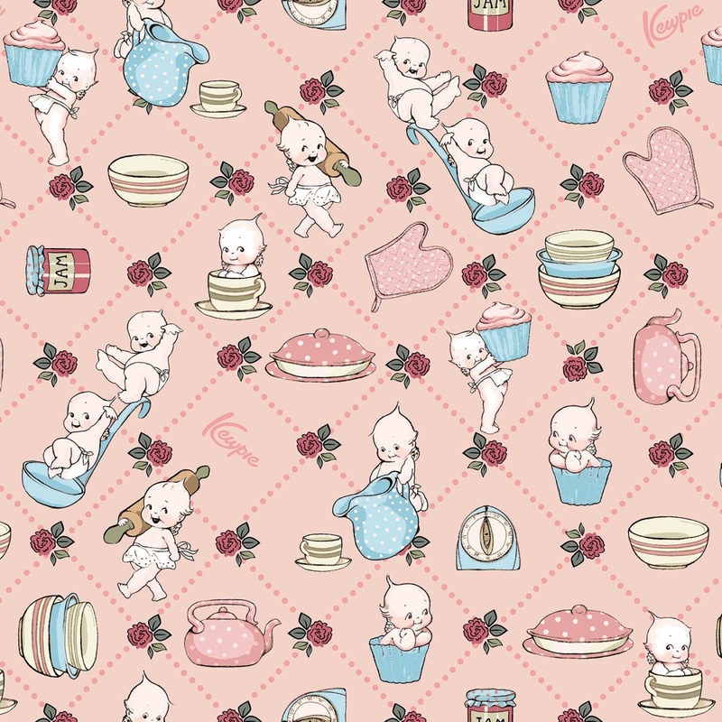 SEW KEWPIE Kooks Blush - SALE $19.00 p/m