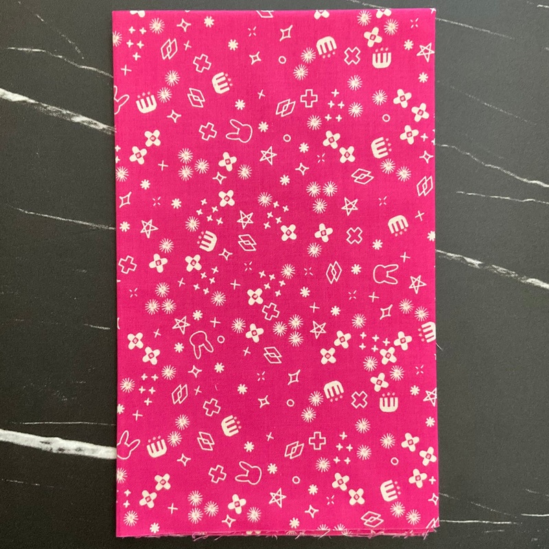 Woodland Park by Rashida Coleman Hale - Bunny Bloom Raspberry RS1088 13