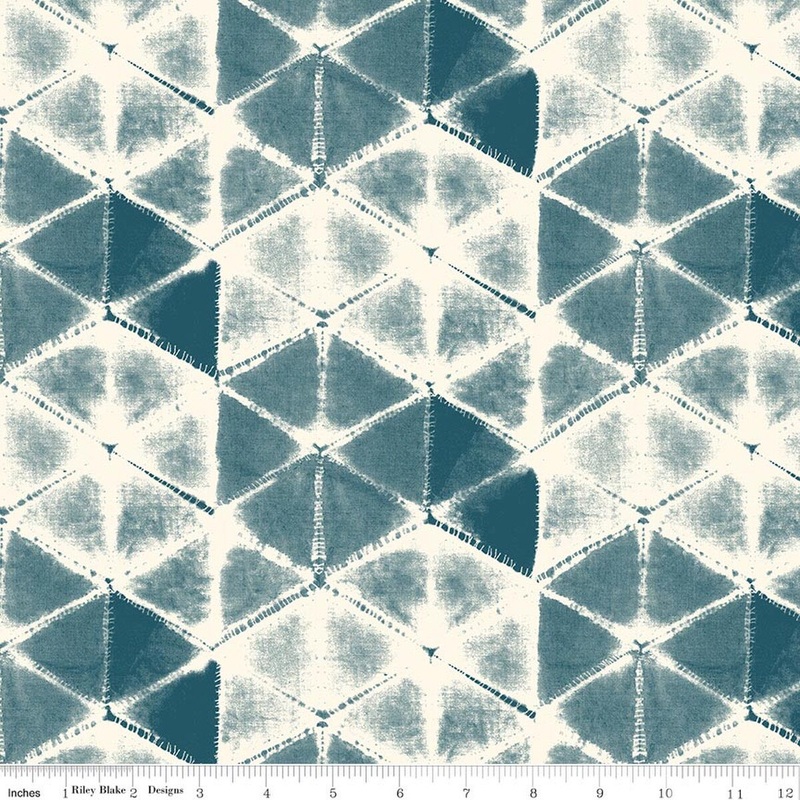 (3-YARD PACKAGE) Eden 108" Wideback Shibori Stargazer Gabrielle Neil Design Riley Blake Designs Cotton Fabric RB-3YD-WB14202-STARGAZER