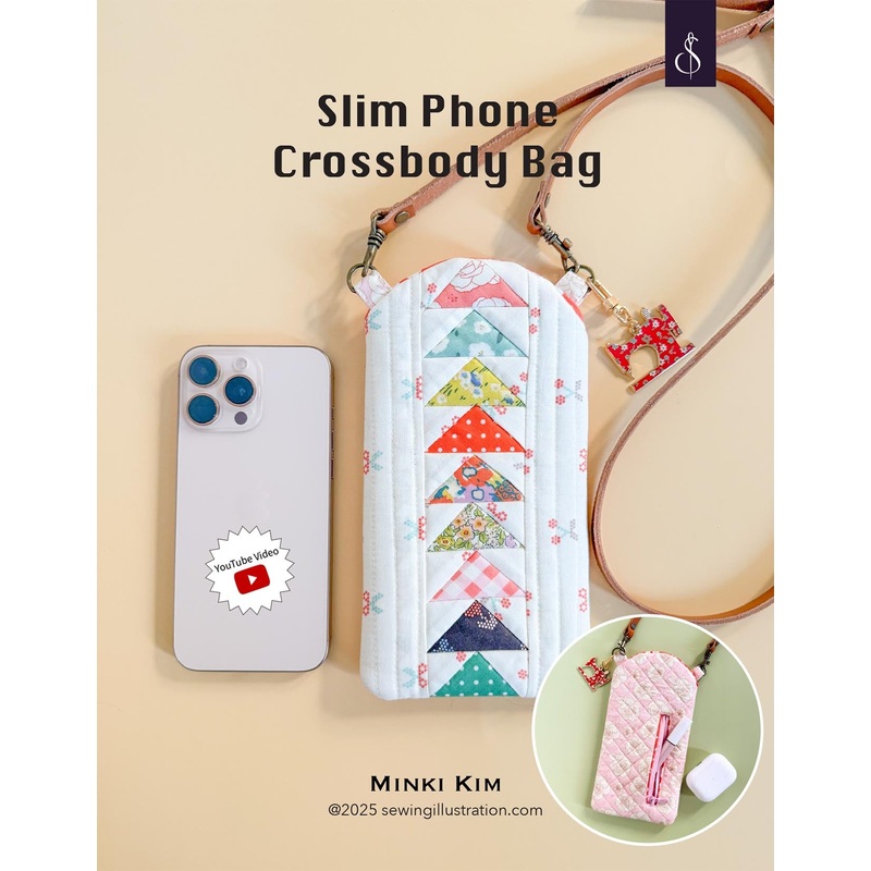 Minki Kim Slim Phone Crossbody Bag Pattern