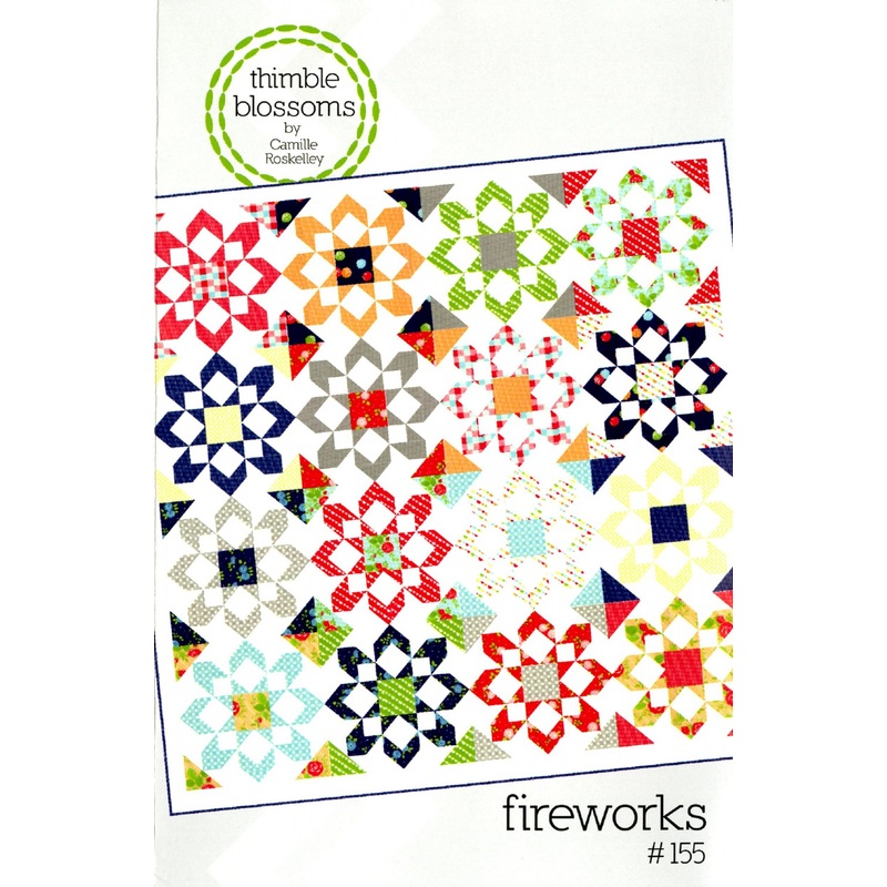 Fireworks Quilt Pattern by Thimble Blossoms