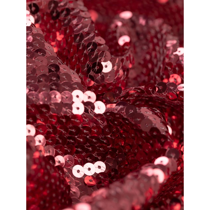Sequin Tulle Mesh - Sparkling Ros